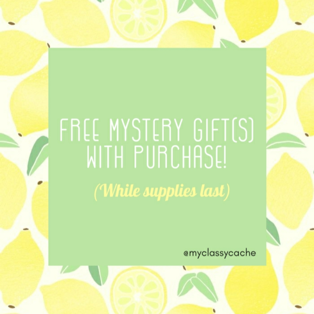 NEW FREE MYSTERY GIFT WITH PURCHASE!
